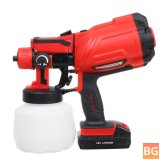 Wandless 800ML Electric Paint Sprayer - With Battery