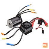 Waterproof Brushless Motor and ESC for RC Cars