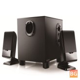 Edifier Multimedia Speaker with 2.1 Channels, HiFi Stereo, and 4-inch Subwoofer