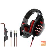 GT85 Wired Gaming Headset - E-Sports with Microphone