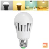 SMD Globe Light Bulb with E27 Socket - Warm White