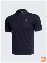 Quick Drying Golf Shirt - Casual Solid Color