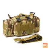 600D Oxford Cloth Waist Bag - Waterproof, Tactical Pouch, Shoulder Bag