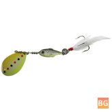 Abu Garcia Spoon Spinner Lure with Treble Hook and Feather