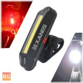 500LM Bicycle Light with Taillight - Warning Night