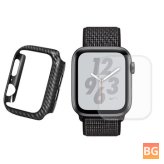 Apple Watch Series 4 Watch Cover - Carbon Fiber