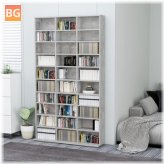 Chipboard Cabinet in Gray with 40.6