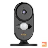 KiVOS Mini Wifi Camera - 720P HD 130° Wide View