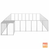 Dog Kennel Silver - 273.5 ft²