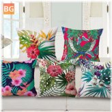 Tropical Flower Cushion Cover