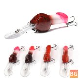 ZANLURE 85mm Big Minnow Lure for Fishing - 2-3M Swimbait Funny Rattle Bait Crankbait Spinner Bass With Trible Hooks