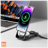 Mcdodo Foldable Magnetic Wireless Charger for Apple Devices