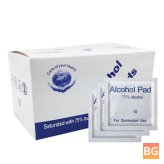 Disinfectant Alcohol Cleaning Wipes - 100pcs