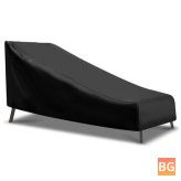 Patio Chaise Lounge Cover - Outdoor Chaise Cover for Garden Chaise Lounge Chair