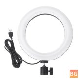 7.9 Inch RGBW LED Ring Light with Photo Camera for Live Streaming Mobile Phone Camera