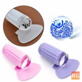 Clear Stamp Stampers - Silicone Nail Art Stamping Set