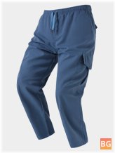 Zipper Pocket for Men's Clothing - Ankle Length