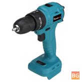 MUSTOOL 520N.M 10mm 25+3 Brushless Electric Power Drill - Brushless High-power Multi-function Lithium Impact Drill with 1/2 Battery
