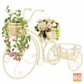 Metal Plant Stand for Bicycle - Vintage Style