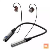 Bluetooth Headset H6 Wireless with 400mAh LED Battery and Display