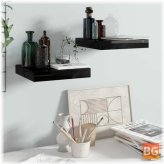 High Gloss Floating Shelves for Home Use