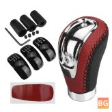 Universal Gear Shift Knob with Interchangeable Caps