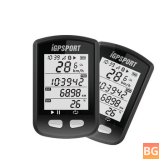 iGPSPORT iGS10 ANT+GPS Bike Computer - Speedometer - IPX6 Wireless Bluetooth Heart Rate Sensor