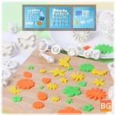 Candy Biscuit Cutter - Embossing Mold Printing Tool