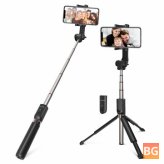 Tripod for iPhone with Bluetooth and Remote Shutter