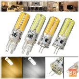 Dimmable LED COB Chandelier Bulb - Warm White/Pure White