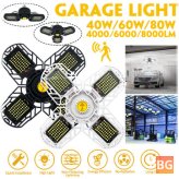 Ultra-bright Motion Activated LED Garage Ceiling Light