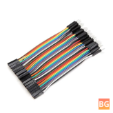 10cm Dupont Male-Female Jumper Cables (50 sets)