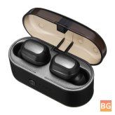 Waterproof TWS Earbuds with Bluetooth 5.0 & Noise Cancelling