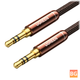 Audio Cables - 1.5m Single Crystal Copper AUX Audio Cable - Connector