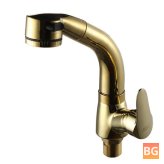 Faucet with Mixer - Liftable Cold and Hot Water Faucet