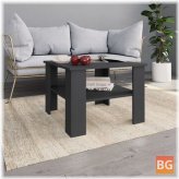 Gray Table with Chairs and Foot Pedals