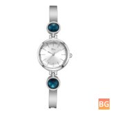 Deffrun DS159 Elegant Women's Bracelet Watch - Diamond Shining Quartz Watch