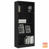 Book Cabinet - Black - 23.6