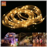 Outdoor Rope Light with Remote - 100 LEDs, 8 Modes, 10M