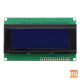 Geekcreit 5V 2004 LCD Display Module - Blue