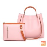Faux Leather Crossbody Bag for Women