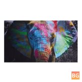 Elegant Elephant Canvas Decorative Painting Wall Hanging Picture Painting Home Living Room Office Decor