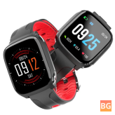 QW12 1.3 'Big Multi-touch Screen Dynamic HR Blood Pressure Music Tracker Smart Watch