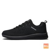 TENGOO Fly-D Men's Sneakers - Soft Breathable Bouncy Shock Absorption Running Shoes