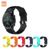 Colorful 22mm Silicone Watch Band for Smart Watches