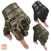 Soft Silicone Cover for Half Fingered Gloves - Tactical