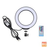 iPad Wi-Fi Remote Control Ring Light with Bluetooth for Youtube TikTok Live Streaming