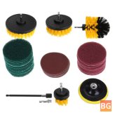34pc Drill Brush Cleaning Kit