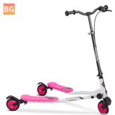 Foldable Kids' Balance Scooter with Adjustable Handle - Perfect Gift for Boys & Girls