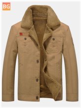 Warm Cotton Utility Jacket - Mens